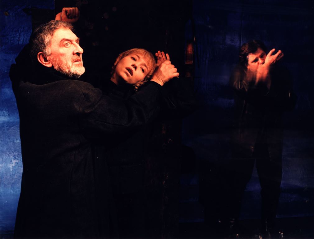Jerzy Trela (Samuel), Dorota Segda (Joas). Fot. Wojciech Plewiński