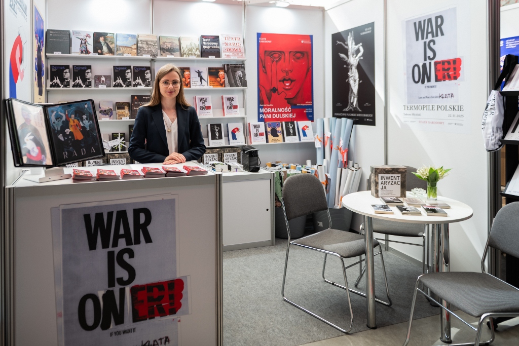Teatr Narodowy na Międzynarodowych Targach Książki w Warszawie | 2026. Fot. Marta Ankiersztejn
